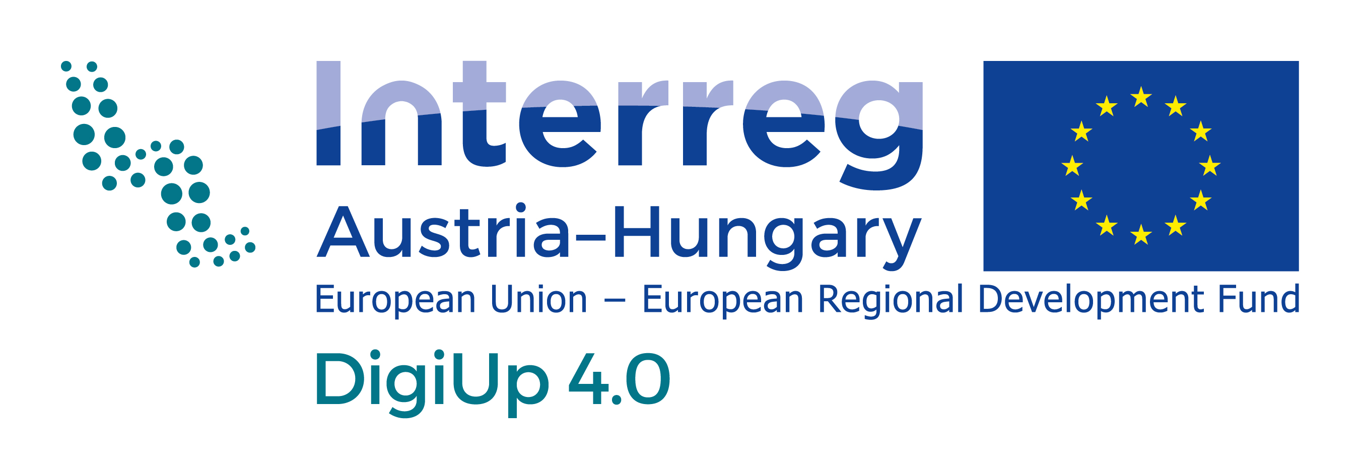 Projectlogo Interreg AT-HU_DigiUp 4.0_rgb